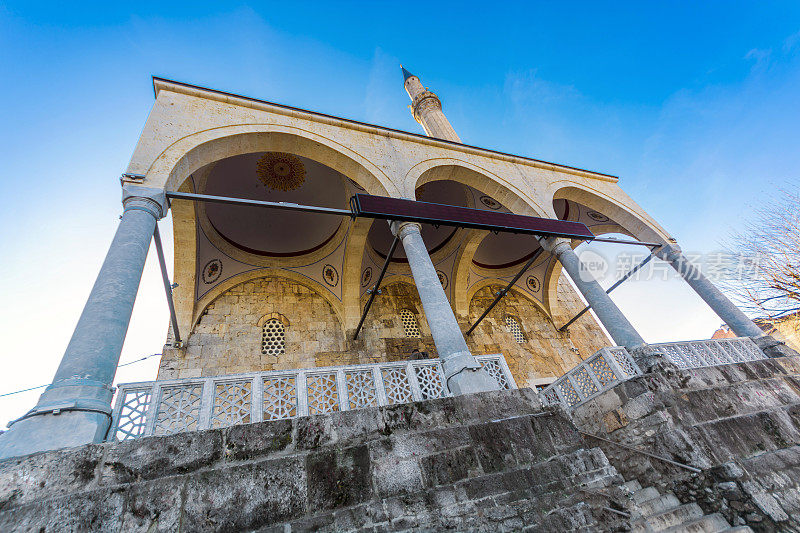 Prizren Sinan Pasa清真寺不同角度的细节